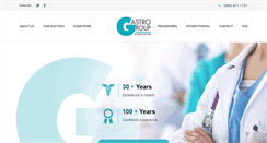 Desktop Screenshot of gastrogroupamc.com